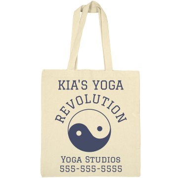 Yoga Tote Bag Liberty Bags Canvas Tote