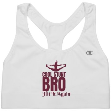 Cool Stunt Sports Bra Alo Ladies' Mesh Back Sports Bra