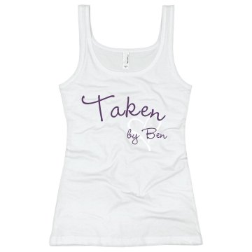 Taken By Ben Junior Fit Bella Longer Length 1x1 Rib Tank Top