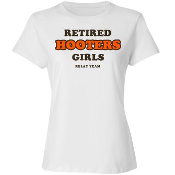 Retired Hooters Girls Alo Women's Bamboo Crew Neck Tee