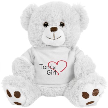 Tom's Girl Medium Plush Teddy Bear