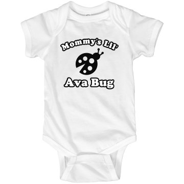 Mommy's Lil' Bug Infant Rabbit Skins Lap Shoulder Creeper