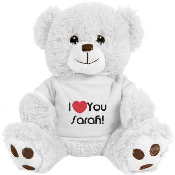 Valentine Bear Small Plush Teddy Bear