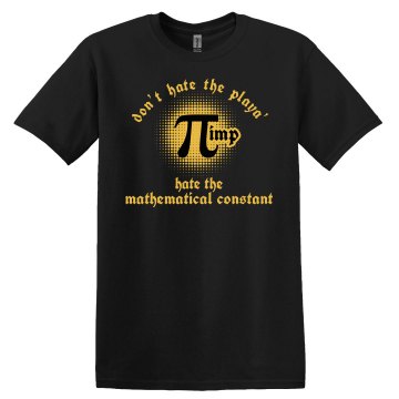 Pi Pimp Playa' Unisex Gildan Heavy Cotton Crew Neck Tee