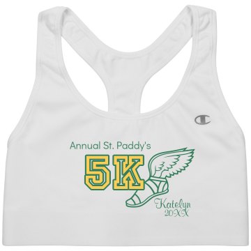 5K Sports Bra Alo Ladies' Mesh Back Sports Bra
