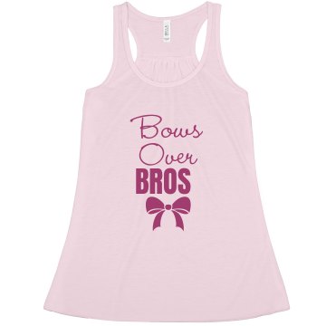 Bows Over Bros Pink Misses Bella Flowy Lightweight Tank