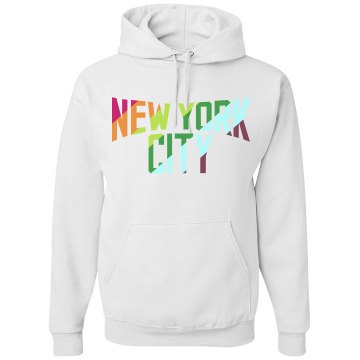New York City Hoodie Unisex Gildan Heavy Blend Hoodie