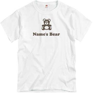 Gay Rights Tim's Bear Unisex Canvas Jersey Tee