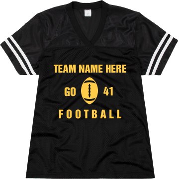 Highland Football Fan Junior Fit Soffe Mesh Football Jersey