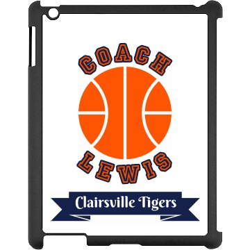 Coach Lewis iPad Black iPad Snap-on Case