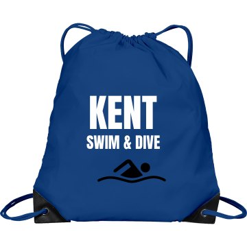 Kent Swim Bag Port & Company Drawstring Cinch Bag