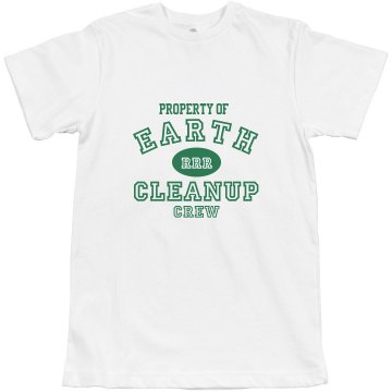 Earth Day Crew Misses Relaxed Anvil Organic Tee