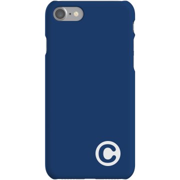 Custom C Monogrammed Case Plastic iPhone 5 Case White 