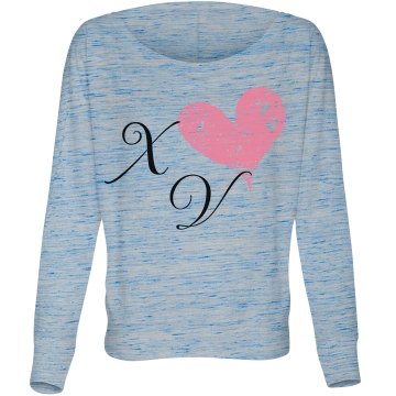 Quinceanera Fashion Tee Misses Bella Flowy Lightweight Relaxed Dolman Tee