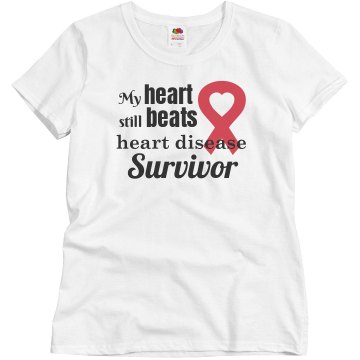 Heart Disease Survivor Misses Relaxed Fit Basic Gildan Ultra Cotton Tee