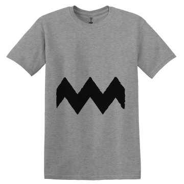 Classic Charlie Costume Unisex Gildan Heavy Cotton Crew Neck Tee