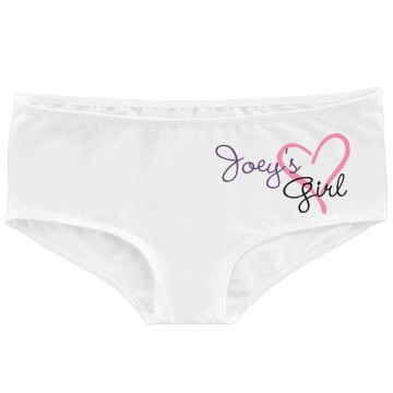 His Girl Hot Short Bella White Basic Hotshort