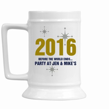 Before The World Ends Mug 16oz Ceramic Stein
