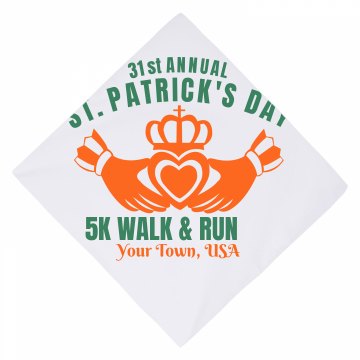St. Patrick's Dog Walk Dog Bandana