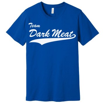 Team Dark Meat Unisex Gildan Heavy Cotton Crew Neck Tee