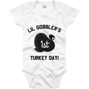 Gobble Gobble Onesie Infant Bella Baby Long Sleeve Thermal Creeper